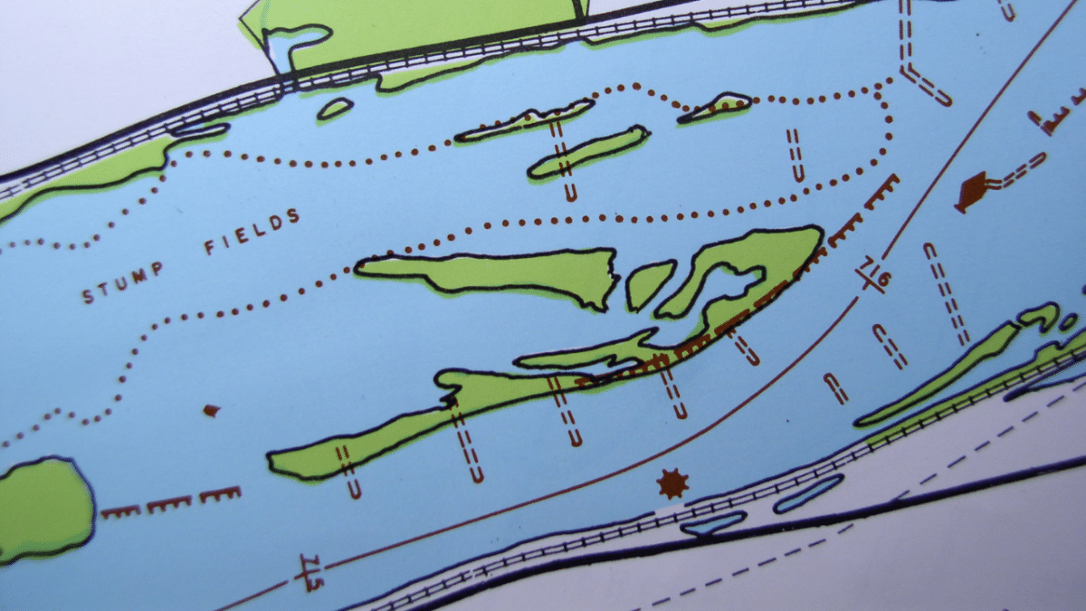 map of a river
